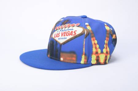 μπλε καπέλο ”Las Vegas”
