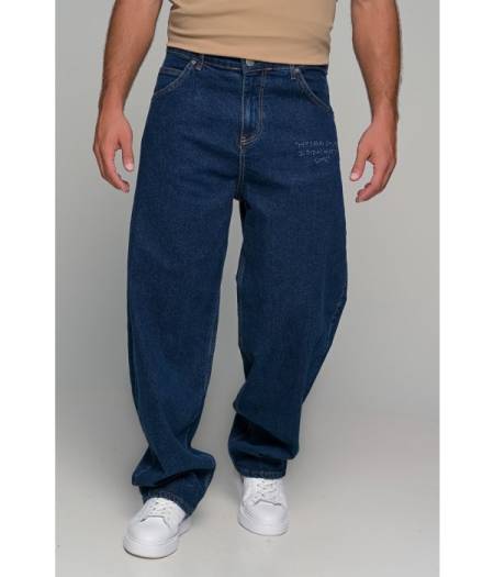 JEAN WAKE UP PANTS-BLUE